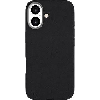 iPhone 17 eSTUFF INFINITE VENICE Kunstlæderbetrukket Plast Mobil Cover - MagSafe Kompatibel - Sort