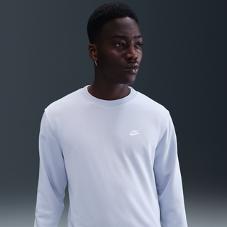 Nike Club-crewtrøje i french terry til mænd - grå - XXL