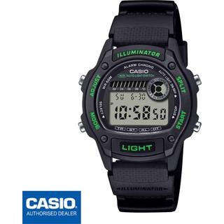 Casio W-220H-1A3VEF Quarzuhr Alarm-Chrono für Damen und Jugendliche
