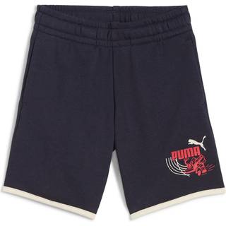 PUMA Little Runners Shorts Kids, Age, New Navy, 6-7Y