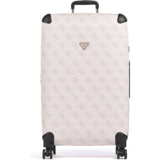 Guess Berta 4G Logo Kuffert med 4 hjul rosa
