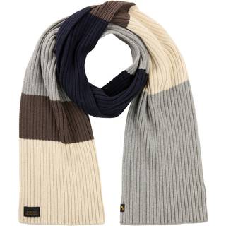 camel active Herren Schal mehrfarbig Baumwolle & Mix