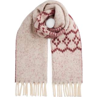 Fair Isle Wool Blend Scarf
