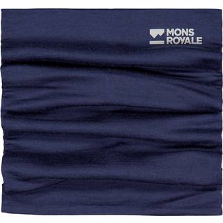 Mons Royale Double Up Neckwarmer Halsedisse størrelse One Size farve blå