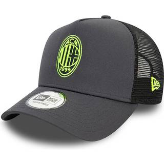 AC Milan Seasonal Dark Grey 9FORTY E-Frame Adjustable Trucker Cap newera adult unisex Grey newera adult unisex Grey newera adult unisex Grey newera ad - Osfm