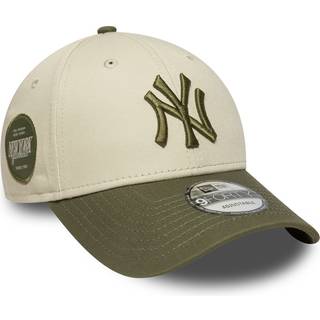 Side Patch 9Forty New York Yankees Cap, Light Beige, One size