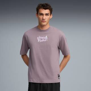 PUMA x RIPNDIP Boxy Tee Unisex, Clothing, Plum Jam, XL