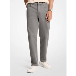MK Finn Straight-Fit Stretch Denim Jeans - Grey - Michael Kors - 36x32