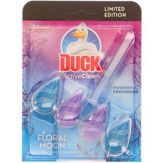 Toilet Duck 4 x Duck Active Clean Floral Moon Toiletrengøring