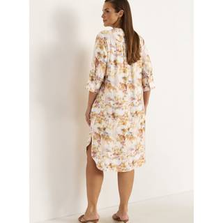 Vævet kjole med lommer