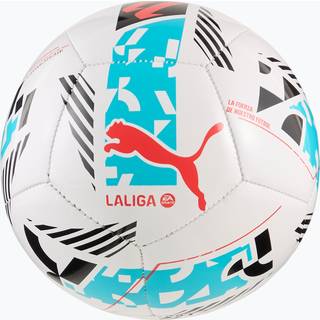 PUMA Orbita LaLiga 1 Mini Football, Accessories, White/Multicolor, Mini