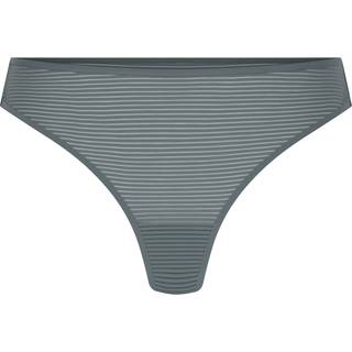 Hunkemöller Stripe Mesh usynlig g-streng Grå