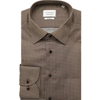 MODERN FIT Shirt in almond printed