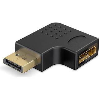 DisplayPort vinkled forlænger adapter | Højre (90°) | PRIS-MATCH