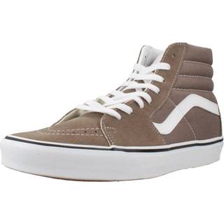 Vans Sk8-Hi Sneaker størrelse M11 farve brun/hvid