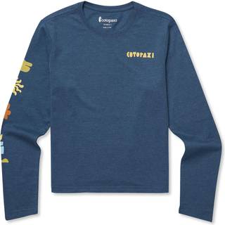 Cotopaxi Women's Sky To Sea Long-Sleeve T-Shirt Longsleeve Damer størrelse L farve blå