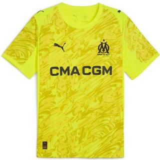 PUMA Olympique de Marseille 25/26 Goalkeeper Jersey Men, Sport, Yellow Alert/Black, S