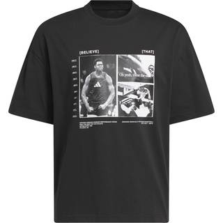 Anthony Edwards tee - Black / Acid Red - S