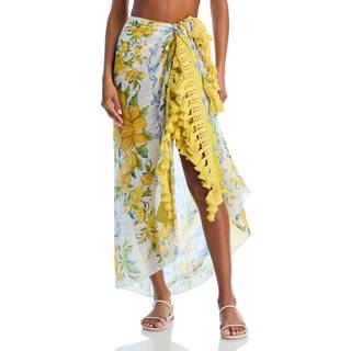 Farm Rio Printed cotton beach cover-up - multicoloured - One Size