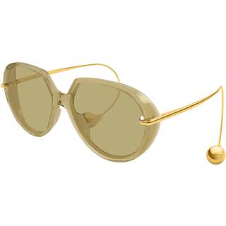 Bottega Veneta BV1436S 004 60 Solbriller Mænd Gul - Gold - 60mm