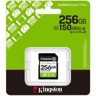 Kingston Canvas Select Plus Gen3 SDXC - 150MB/s - 256GB