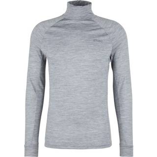 Stoic Merino180 BengtSt. Turtle Neck Merino undertøj Herrer størrelse 4XL farve grå