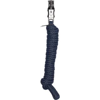 HV Polo - Træktov med sikkerheds karabin, flettet, navy, Welmo. - Navy / 200 cm