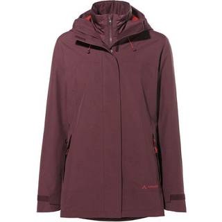 Vaude Women's Neyland 3in1 Jacket 3 i 1-jakke Damer størrelse 42 farve lilla