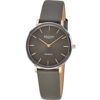 Regent F1587 Damenuhr Edelstahl/Keramik Ø 34 mm
