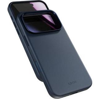 Epico Leather Pro Mag+ Cover - iPhone 17 Pro Max - MagSafe Kompatibel - Blå