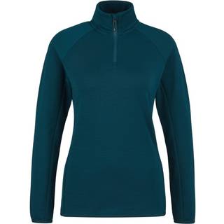 Heber Peak Women's MerinoBlend SaplingHe. II Half Zip Sweatere Damer størrelse XS farve blå