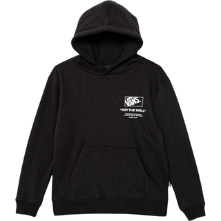 Vans - Kids Stockpile Pullover Hoodie (8-14 Years), Black, Size: L - Black - L