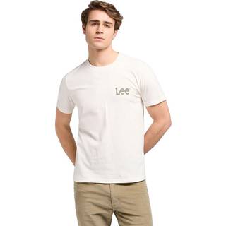 Regular Medium Wobbly Lee Tee Ecru Size XL