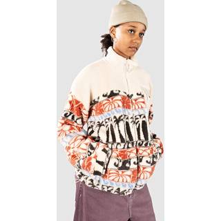 Rip Curl Oceanic Zip Thru Polar Fleecejakke - XS - beige