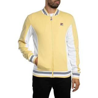 Fila Settanta Baseball Track Top Raffia Yellow