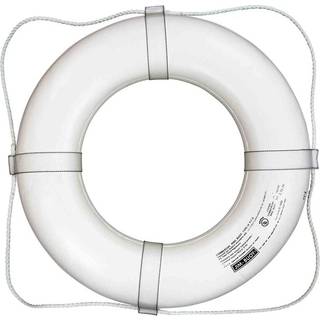 Cal June GW20 20 """" Vit ringboj med remmar