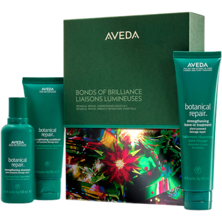 Aveda Hair-Care ShampooBonds of Brilliance: Botanical Repair™ Strengthening Essentials Botanical Repair Strengthening Shampoo 100 ml + Botanical Repair Strengthening Conditioner 100 ml + Botanical Repair Strengthening Leave-In Treatment 100 ml 1 Stk. (563,00 kr / 1 stk.) - 1 Stk.