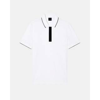 Armani Exchange Short Sleeved Polo White
