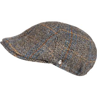 Roeckl Herren Mützen/Caps/Hüte braun Woll-Stoff kariert