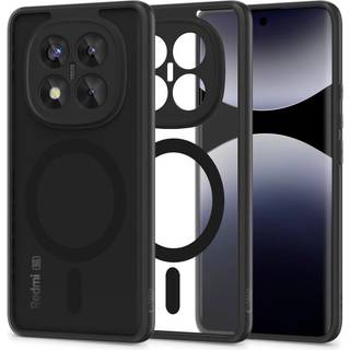 Xiaomi Redmi Note 14 Pro+ 5G Tech-Protect Magmat Cover - MagSafe Kompatibel - Mat Sort
