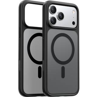iPhone 17 Pro - TORRAS Guardian Magnetic Hybrid Plastik Cover - MagSafe Kompatibel - Sort