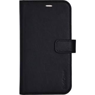 iPhone 17 Pro RadiCover Exclusive 2-in-1 Anti Stråling Læder Flip Case m. Kortholder - MagSafe Kompatibel - Sort