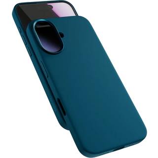 Epico Silicone Pro Mag+ Cover - iPhone 17 - MagSafe Kompatibel - Petrol Blue