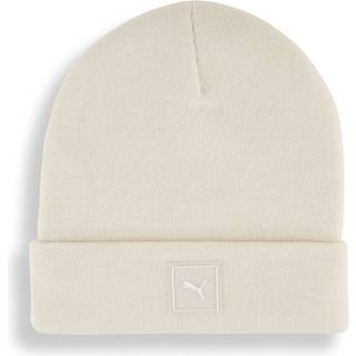 PUMA Wardrobe Essentials High Crown Beanie, Accessories, Alpine Snow, OSFA