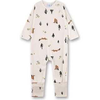 Sanetta Kid's Overall Allover 222183 Body Børn størrelse 56 farve hvid