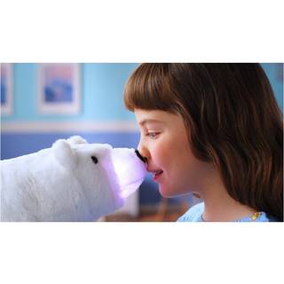Silverlit Rescue Bear interaktiv isbjørn med lyd og lys - 47 cm