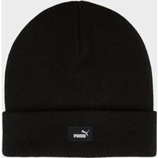 PUMA Essentials Mid Crown Beanie, Accessories, Black, OSFA