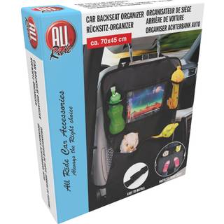 Arrangør til bagsædet med flere opbevaringsrum