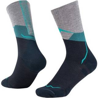 Buff Merino Lightweight Crew Sock LWC4 Merinosokker størrelse M - EU: 39-41 farve blå