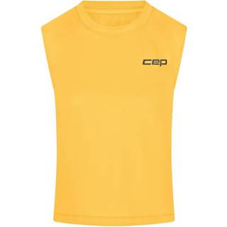 CEP Women's Run Shirt Sleeveless Tank Top Damer størrelse XL farve gul